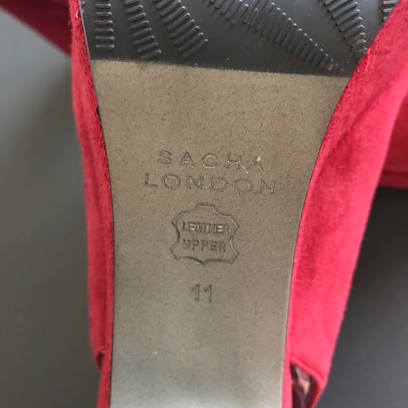 Sacha London Red heel sandals - Picture 4 of 5